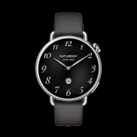 Xiaomi Watch S4 Bluetooth 41mm AMOLED Argento Cassa Argento Cinturino Nero Resistenza 5ATM SpO2