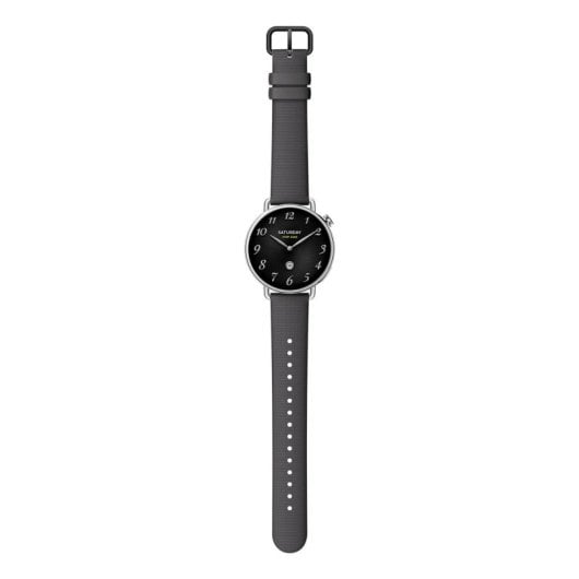 Xiaomi Watch S4 Bluetooth 41mm AMOLED Argento Cassa Argento Cinturino Nero Resistenza 5ATM SpO2