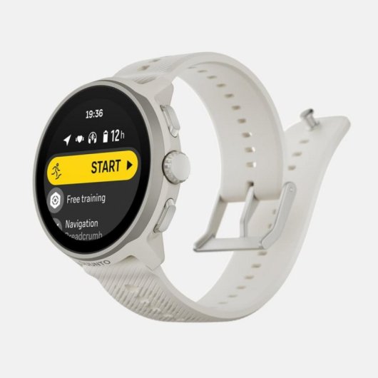 Suunto Run Bluetooth GPS 46mm AMOLED Gris Étanche 50m Pulsomètre SpO2 Suivi Sommeil L