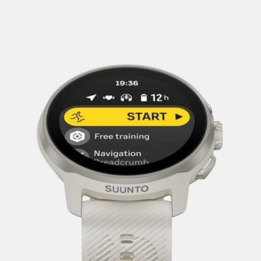 Suunto Run GPS Bluetooth 46mm AMOLED Gris Étanche 50m SpO2 Pulsomètre Musique 4GB