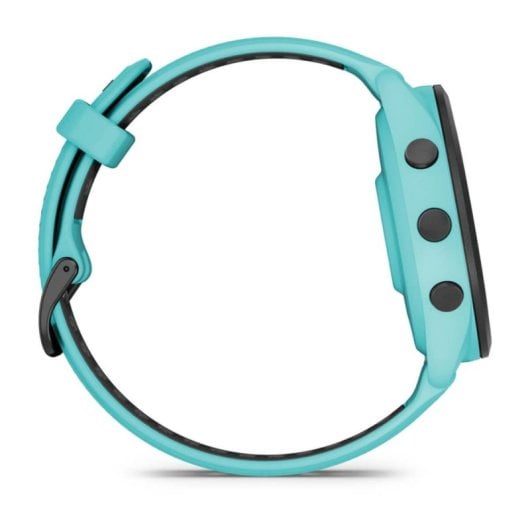 Garmin Forerunner 265 Bluetooth GPS 46mm AMOLED Preto/Azul Tamanho Único Resistente à Água 5ATM SpO2 Pulsómetro Monitor de Sono