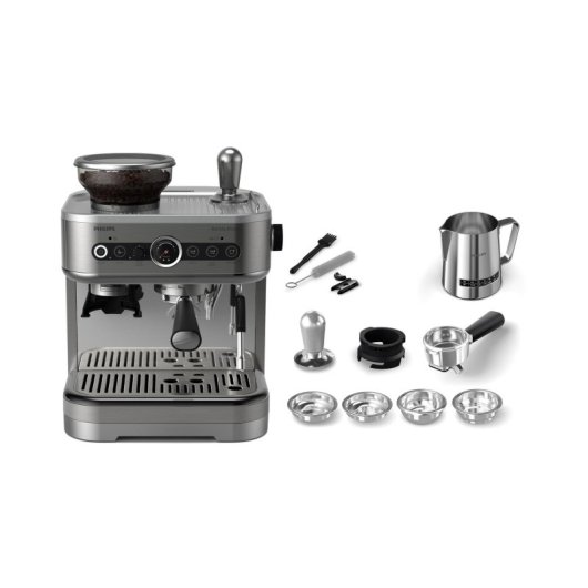 Cafetera Expresso Philips Barista Brew PSA3228/01 2,3 L 15 bars broyeur intégré récipient lait