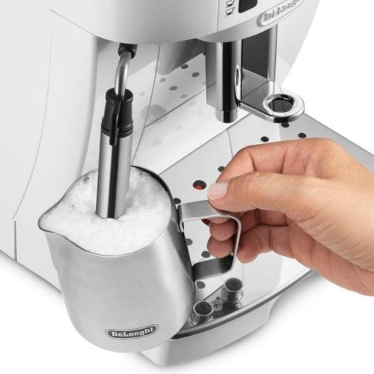 Cafetera Automática DeLonghi Magnifica S ECAM 22.110.W 1.8L 115 bar molinillo integrado blanca