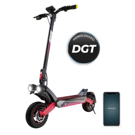 Patinete eléctrico Cecotec Bongo V70 Connected 800W Autonomía 70km 10" neumáticas Doppelscheibenbremse Schwarz