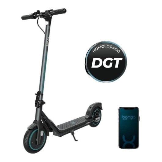 Elektroroller Cecotec Bongo D20E Connected 250W Reichweite 20km 8.5" Luftreifen Schwarz