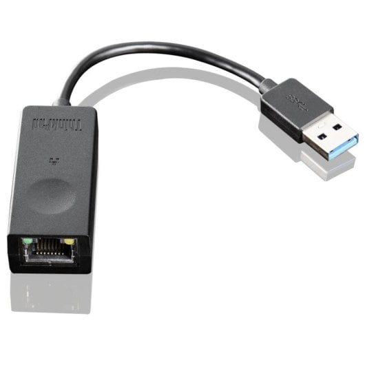 Adaptador Ethernet USB 3.0 Lenovo ThinkPad 1000 Mbps 1 Puerto RJ-45 Negro