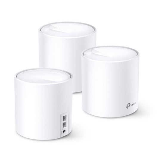 WiFi Mesh TP-Link Deco X60 3 Nós 5400 Mbps Cobertura 650 m2 Controle Parental