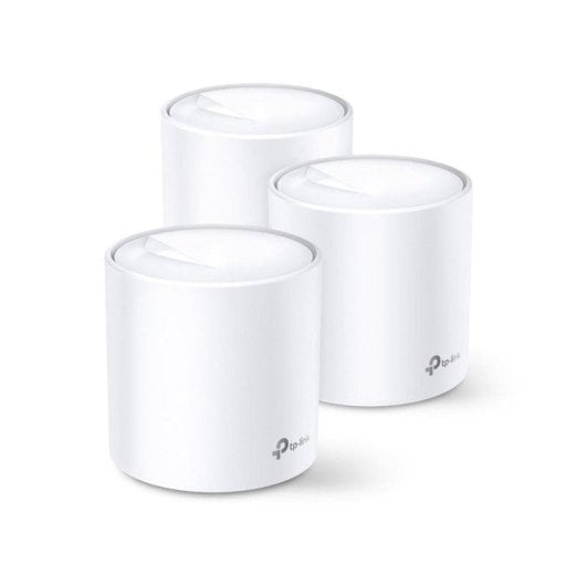 WiFi Mesh TP-Link Deco X60 3 Nós 5400 Mbps Cobertura 650 m2 Controle Parental