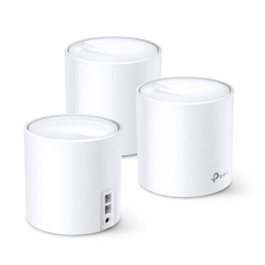 WiFi Mesh TP-Link Deco X60 3 Nós 5400 Mbps Cobertura 650 m2 Controle Parental