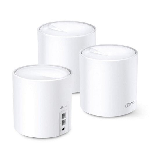 WiFi Mesh TP-Link Deco X60 3 Nós 5400 Mbps Cobertura 650 m2 Controle Parental