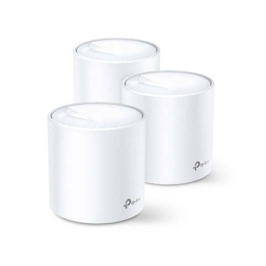WiFi Mesh TP-Link Deco X60 3 Nós 5400 Mbps Cobertura 650 m2 Controle Parental