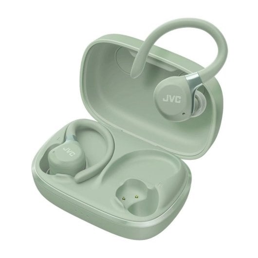 Auriculaires JVC HA-EC75T-G-U sans fil Bluetooth Sports IP57 Micro Vert