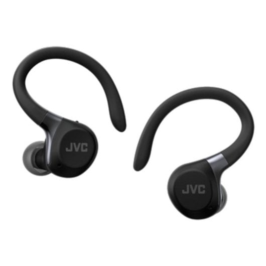 Ecouteurs JVC HA-EC75T-B-U sans fil Bluetooth résistants IP57 pour sport, noirs