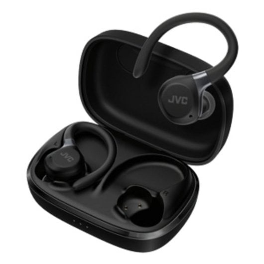 Ecouteurs JVC HA-EC75T-B-U sans fil Bluetooth résistants IP57 pour sport, noirs