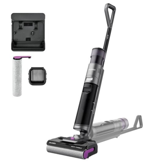 Aspirador sem Fio Lava e Aspira Eureka New480 GX6 230W 40min Antiemaranhamento Autolimpeza