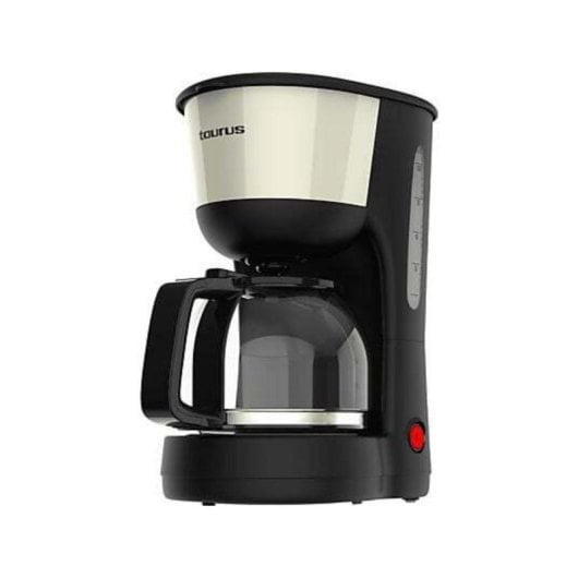 Cafeteira Taurus Verona 12 chávenas 1000 W vintage jarro de vidro antigotejamento