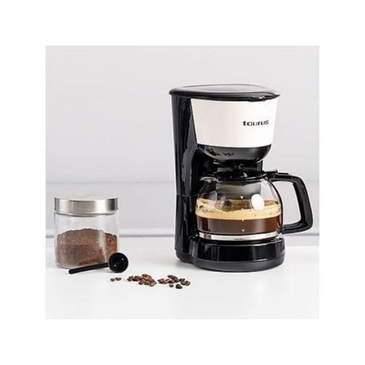 Cafeteira Taurus Verona 12 chávenas 1000 W vintage jarro de vidro antigotejamento