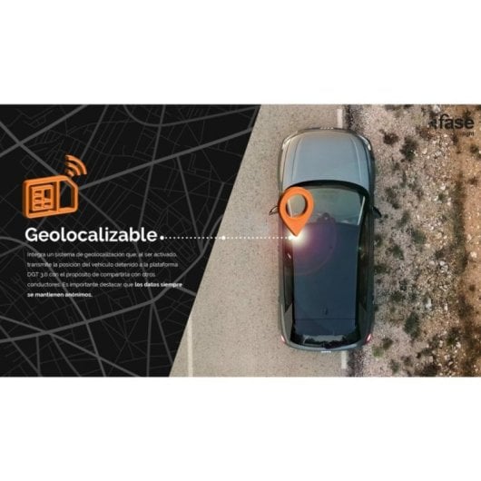 Baliza V16 FaseLight Conectada Negra con Gafas de Conducción Nocturna