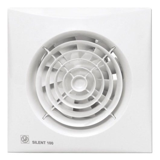 Campana extractora Soler & Palau SILENT-100 CZ Extraction murale 158mm silencieuse blanc