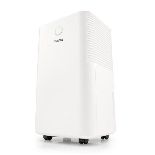 Deshumidificateur Flama 1317FL 10L 195W Réservoir 2L Électronique Silencieux