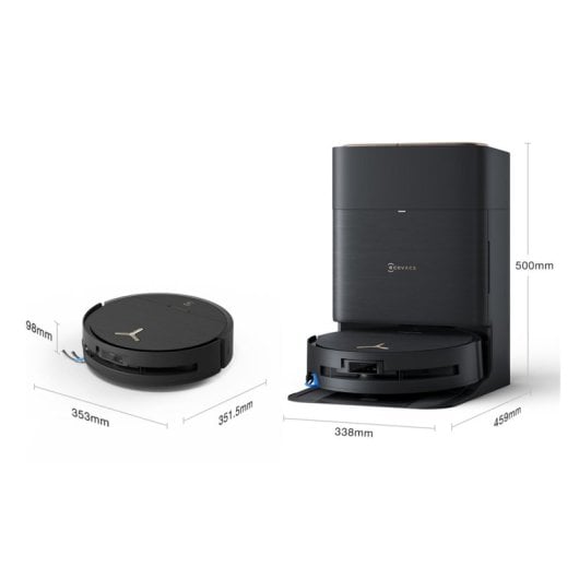 Robot Aspirador y Fregasuelos Ecovacs Deebot X9 Pro Omni Navegación D-ToF LiDAR 16.600 Pa