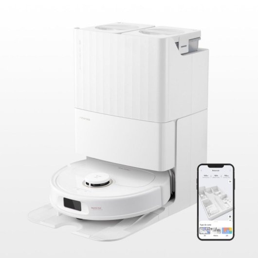 Aspirateurs Robots et Laveur Roborock Qrevo Pro avec en plus une station de vidage automatique Navigation LiDAR 7.000 Pa