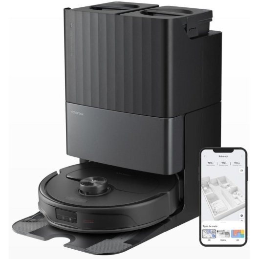 Aspirateurs Robots Roborock Qrevo Master Navigation LiDAR 10.000 Pa Contrôle Vocal