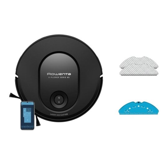 Aspirateurs Robots et Laveur Rowenta X-Plorer RR8L65 avec en plus une station de vidage automatique Navigation Basique 4.000Pa