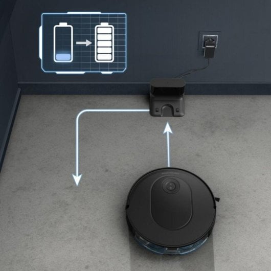 Aspirateurs Robots et Laveur Rowenta X-Plorer RR8L65 avec en plus une station de vidage automatique Navigation Basique 4.000Pa
