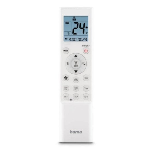 Mando a distancia Hama 00221040 Universal Aire Acondicionado LCD Temporizador Pilas incl.