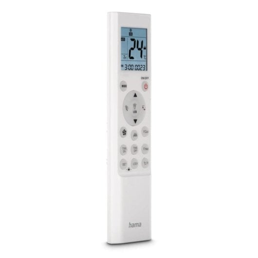Mando a distancia Hama 00221040 Universal Aire Acondicionado LCD Temporizador Pilas incl.