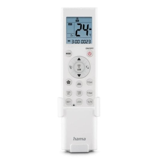 Mando a distancia Hama 00221040 Universal Aire Acondicionado LCD Temporizador Pilas incl.