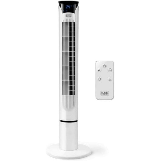 Ventilador Torre Black+Decker BXEFT49E 45 W 3 Velocidades 102 cm Blanco
