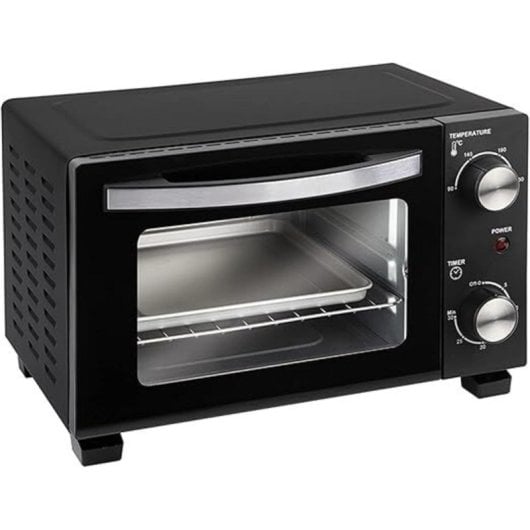 Horno elétrico Jata JEHN0910 10 L Preto grill temporizador e vapor