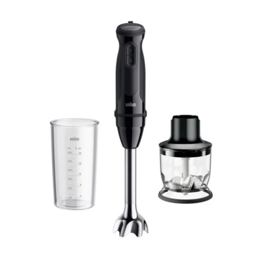 Batidora Braun MultiQuick 3 MQ30201M 900 W Acero Inoxidable y Vaso 600 ml