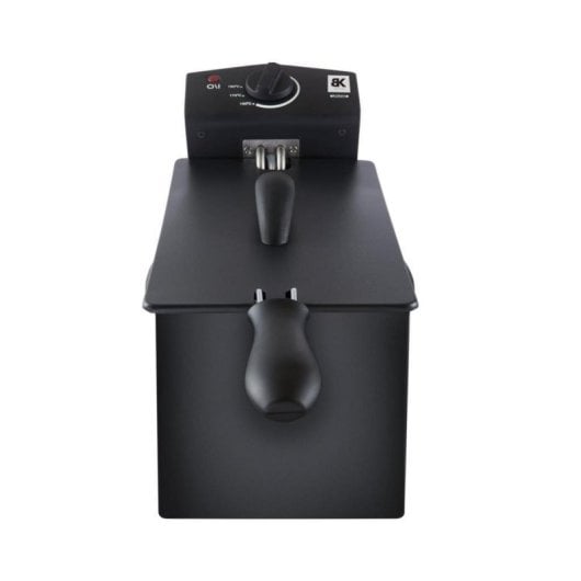 Freidora tradicional Kuken 36947 3 L 2000 W desmontable patas antideslizantes negra