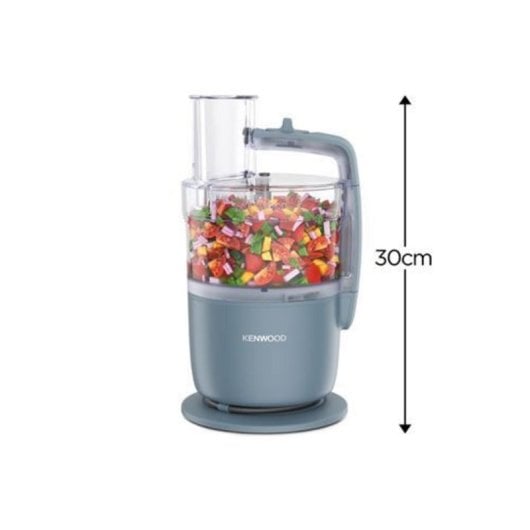 Robot da cucina Kenwood MultiPro Go FDP22130GY 1.3L 650W Storm Blue compatto