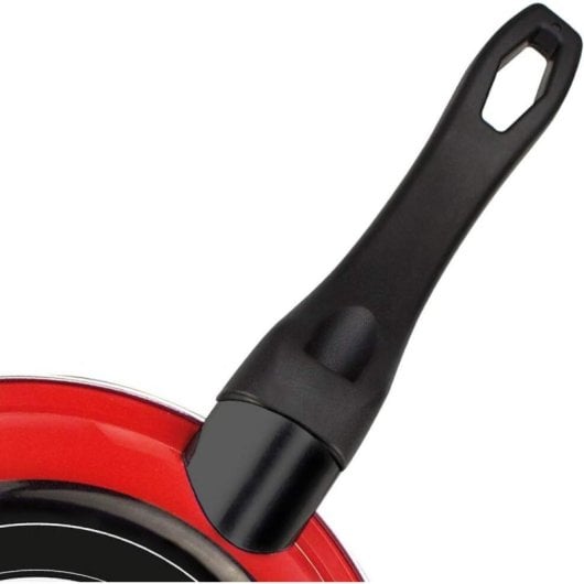 Batería de cocina Fagor Máxima 5 piezas rojo aluminio forjado antiadherente