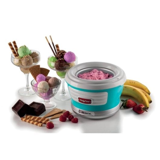 Heladera Ariete 0643/01 1,5 L Gel Canister Party Time Azul claro espátula incluida