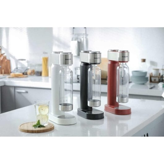 Máquina de soda Philips ADD4902BK/10 1 L Plástico Negro PET Compacta