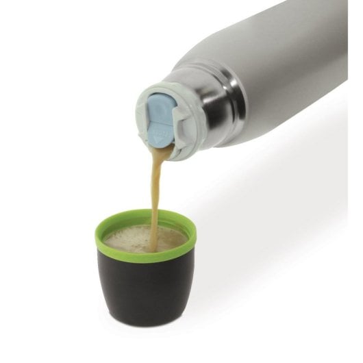 Termo Jata 918 Inox 0.5L Preto Verde Cinzento Parede Dupla Livre de BPA