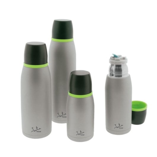 Termo Jata 918 Inox 0.5L Preto Verde Cinzento Parede Dupla Livre de BPA