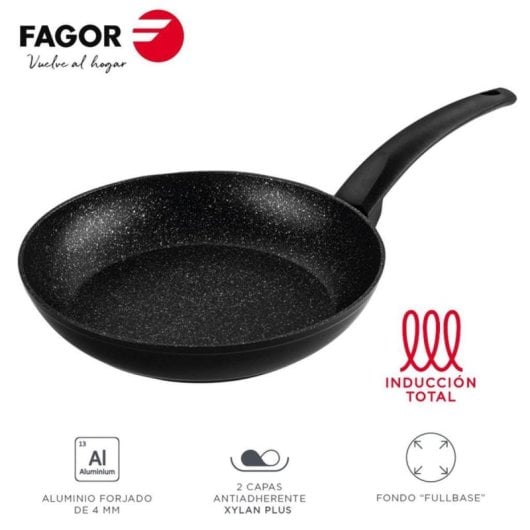 Sartén Fagor Vivant 20 cm Aluminio Forjado Antiadherente Xylan Plus Inducción