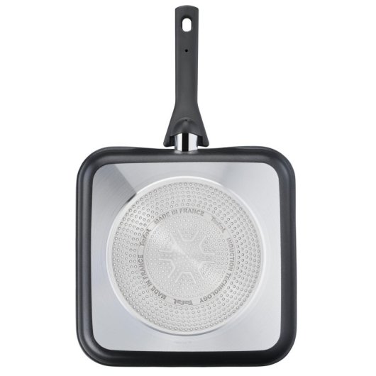 Sartén grill Tefal G85040 Excellence antiadherente 26x26 cm aluminio titanio induc.