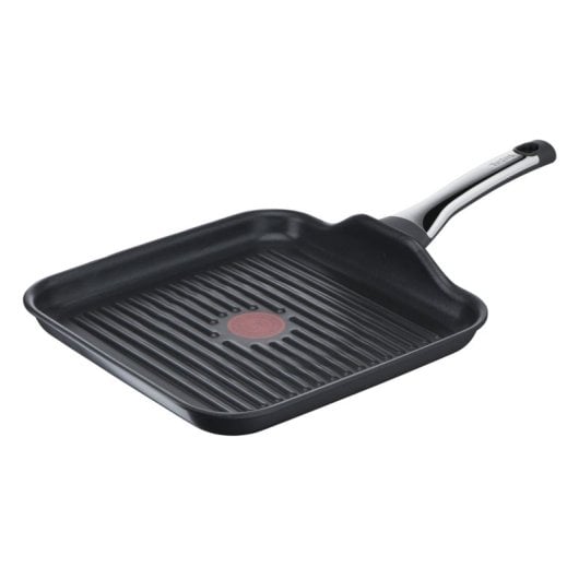 Sartén grill Tefal G85040 Excellence antiadherente 26x26 cm aluminio titanio induc.