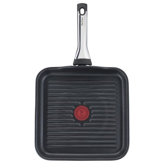 Sartén grill Tefal G85040 Excellence antiadherente 26x26 cm aluminio titanio induc.