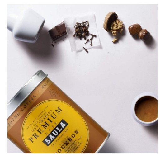 Café Saula Premium Bourbon 250g 100% Arábica Tostagem Média Lata Reciclável