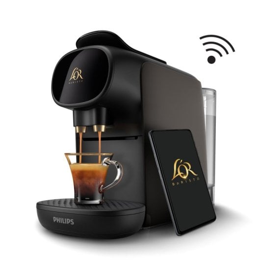 Cafetera Cápsulas L'OR Barista Creatif M9020/30 0,8L 19 Bar WiFi recetas personalizables