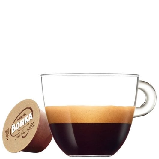 Cápsula de café Nescafé Dolce Gusto Ristretto Bonka 16 unidades alta intensidad