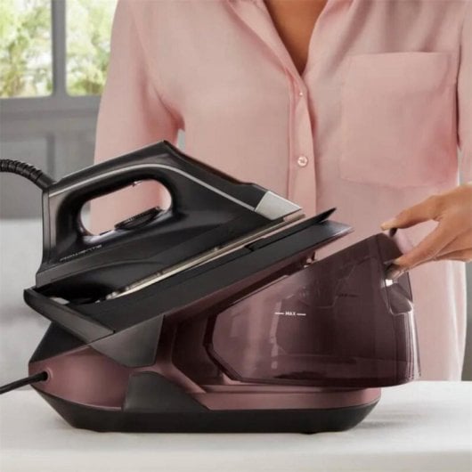 Centro de planchado Rowenta VR8316 Powersteam 2400W 6.1 Bar 310 g/min 1.7L morado-negro
